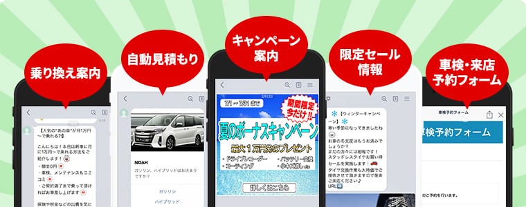 カービジネス用各種テンプレート